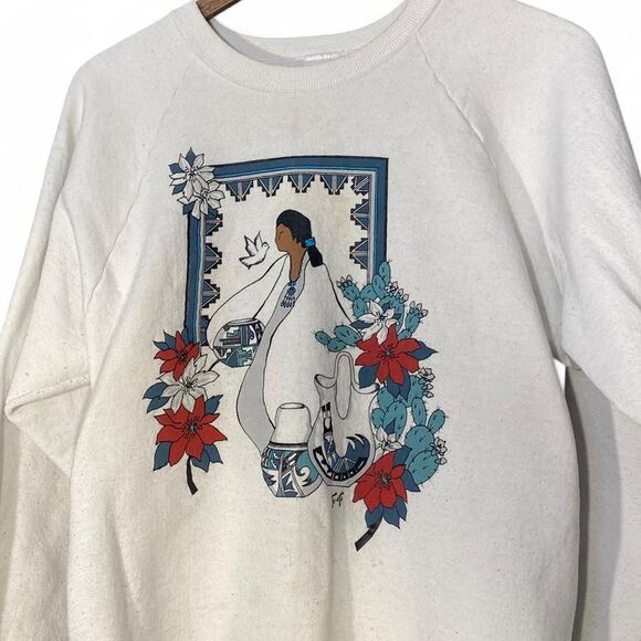 Vintage Native American crewneck sweatshirt - Picture 2 of 6